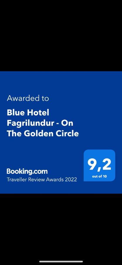 Blue Hotel Fagrilundur - On The Golden Circle Reykholt  Zewnętrze zdjęcie